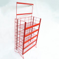 5 Shelves Folding Up Display Rack